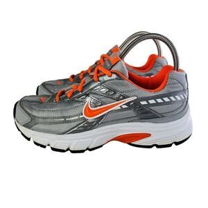 Nike Womens Initiator 394053-060 Gray Lace Up Athletic Running Shoes Size US 6.5